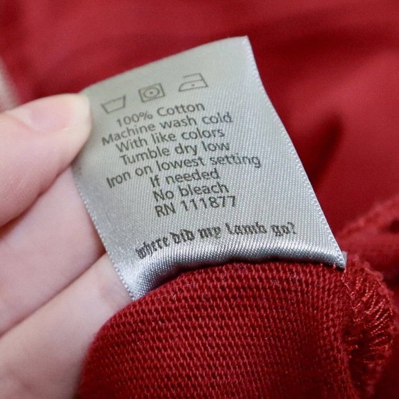 Gwen Stefani L.A.M.B. Red Full Zip Hoodie Size M/L Fall 2007 RARE - Picture 10 of 10